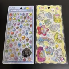 しずくちゃん　みるみるちゃん　ボンボンドロップシールミニ　ウォーターシール