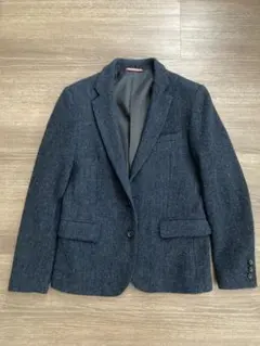 美品 JOURNAL STANDARD ダブルボタン テーラードジャケット 麻混 美品