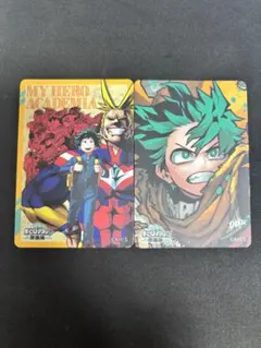 ヒロアカ　緑谷出久　マグネットステッカー　原画展