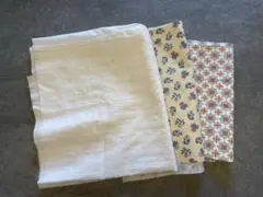 【大きめハギレセット ① 】韓国生地 刺繍生地入り