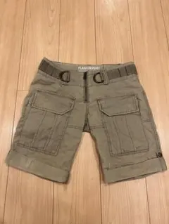 FLASH REPORT ハーフパンツ カーキ