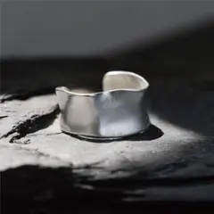 マット ウェービー メンズ シルバー925刻印 メッキ メキシカン ヴィンテージ