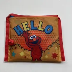 セサミストリート　エコバッグ　エルモ