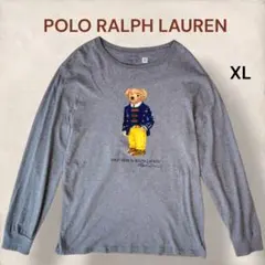 ポロラルフローレン　ポロベア 　トップス　シャツ　グレー　XL