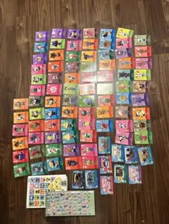 あつまれ どうぶつの森 amiiboカード　９０枚　まとめ売り　おまけシール付き あつまれどうぶつの森amiiboカード まとめ売り - メルカリ