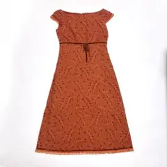 シビラ　レース　ワンピース セール】 ぼかしフラワープリントドレス （ロング・マキシ丈