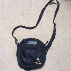 Coleman ミッキーマウス刺繍 ショルダーバッグ