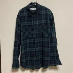 Time is on 【PLAID COTTON NEL SHIRT】
