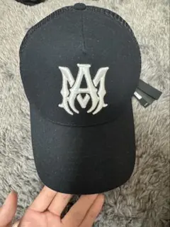 ⭕新品、未使用⭕アミリ☆キャンバスロゴキャップ☆ブラック AMIRI - AMIRI ロゴ キャンバスキャップ ブラック Sサイズ