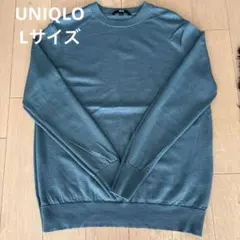 UNIQLO ユニクロ エクストラファインメリノクルーネックセーター毛100%L
