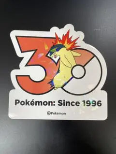 韓国限定 ポケモン メガフェスタ 30周年ランダムステッカー バクフーン