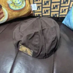 ブラウン ハンチング帽