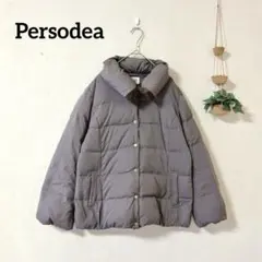 persodea white label ダウンジャケット 9カーキ ショート丈