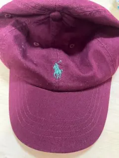 ポロ・ラルフ・ローレン キャップ バーガンディ 24