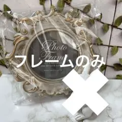 ゴージャスフォトフレームのみ