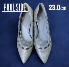 プールサイド POOL SIDE パンプス シルバーのサムネイル
