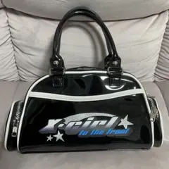 x-girl ハンドバッグ　エナメル