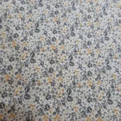 【ハギレ】リバティタナローン エロイーズ イエローグレー