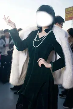 ワンパンマン フブキ 衣装 ベロア素材(手作り)