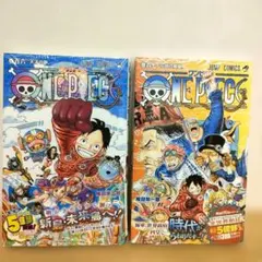 ONE PIECE 106 107　初版 帯・シュリンク付