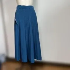grove 新品　ニットプリーツロングスカート M