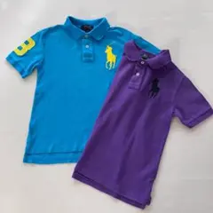 ポロ・ラルフ・ローレン ポロシャツ 2点まとめ売り 140cm