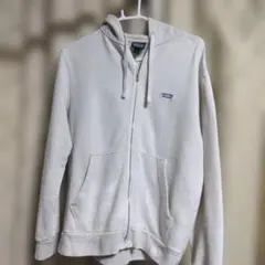 patagonia オーガニックコットン パーカー Sクリーム色ホワイト