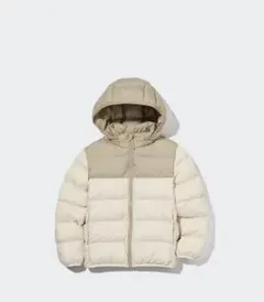 UNIQLOユニクロ　パフテックウォッシャブルパーカ（ウォームパデッド）　160