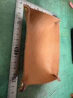ハンドメイド レザー レザートレイ