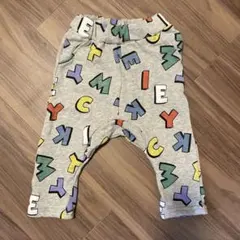 しまむら LITTC(リトシー)ディズニー ミッキーマウスロゴボトムス 80cm