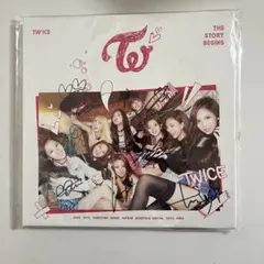 TWICE THE STORY BEGINS サイン入り