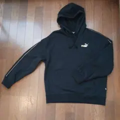 【新品】PUMA GOLDロゴ パイピング フーディースウェット