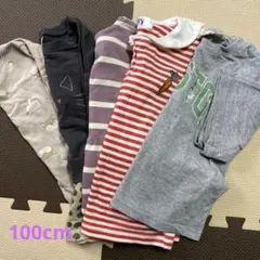 【100】キッズトップスセット