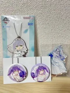 一番くじ ホロライブ 雪花ラミィ 白銀ノエル 常闇トワ