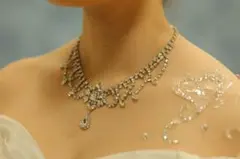 ウェディング/ブライダル/パーティー/アクセサリー/チョーカー/ネックレス
