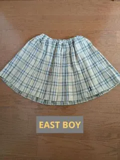 EASTBOY チェック柄スカート 130cm