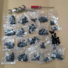 黒色ネジ 大量セット 簡易工具付き