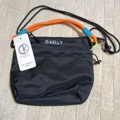 D.KELLY ロープ紐三層ショルダーバック