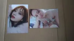 梅澤美波2nd写真集 「透明な覚悟」 ポストカード 2枚セット タワーレコード