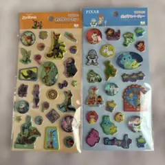 【正規品】ポップデコパーティー ズートピア トイストーリー 2枚セット シール