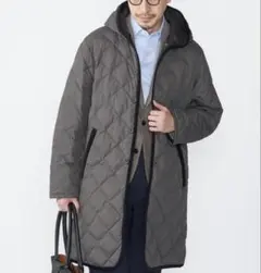 WEB限定/SHIPS別注TAIONダウン キルティング フードコート