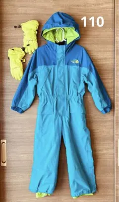 ノースフェイス ツナギ スノーウェア キッズ110 モンベル 手袋 セット