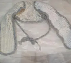 うさ耳ニット帽 うさ耳バケハ