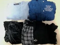 女の子　150 アウター　パンツ　冬物　5点まとめ売り　ダウン　裏起毛