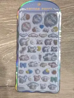 シナモロール コットンパフィ　シール