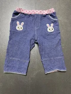 ミキハウス　うさこちゃんネイビー ハーフパンツ　110