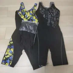 【水着2枚+新品パッド付き】Speedo SPOXIA レディース 練習用水着