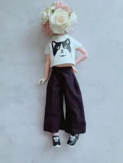 No.4134✾22センチドール アウトフィット ハンドメイド - メルカリ