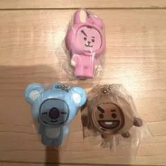 BT21 フォトフレームマスコット 3種セット