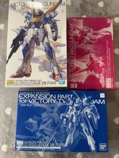 豪華3点セット】MG V2ガンダム Ver.Ka ＋拡張パーツ＋光の翼 - メルカリ